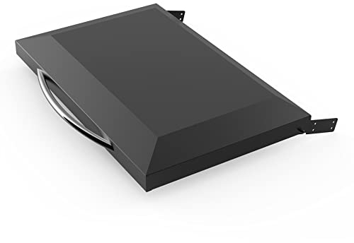 Stanbroil Campana de mesa para plancha, cubierta dura para Blackstone 28 pulgadas, negro