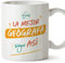 MUGFFINS Tazas para GEÓGRAFA mujer - En Español - Eres el mejor sigue así! - 11 oz / 330 ml - Regalo original y divertido