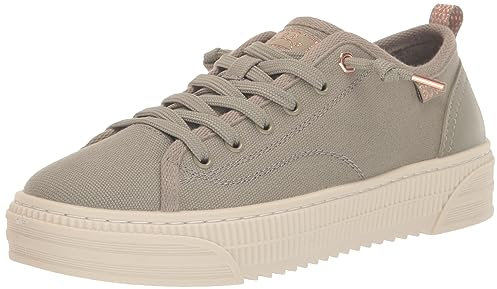 Skechers, Bobs Copa Mujer, Olive Canvas, 36 EU