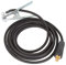 WELDINGER Kupfer Massekabel 4 m 25mm² T50 Gummiqualität mit Erdklemme 300A (SPEM14)