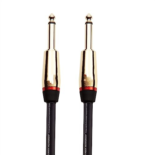 ALFAAL Handgefertigtes Instrumentenkabel, HiFi-E-Gitarrenkabel, Rauschunterdrückungsstecker Gitarrenkabel (Color : 30m)