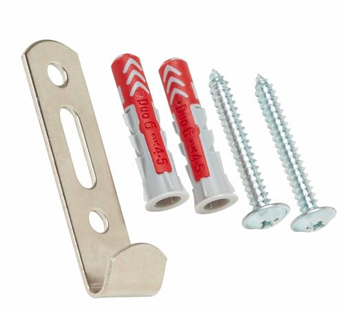 Ikon Picture Hooks J Hook Hangers for All Walls (2)