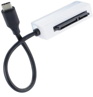 Integral Adattatore da USB-C a SATA III SSD con cavo, da disco rigido SATA da 2,5 pollici a convertitore USB di tipo C, compatibile con HDD e SSD SATA I/II/III da 2,5, collega l'unità SATA III al tuo