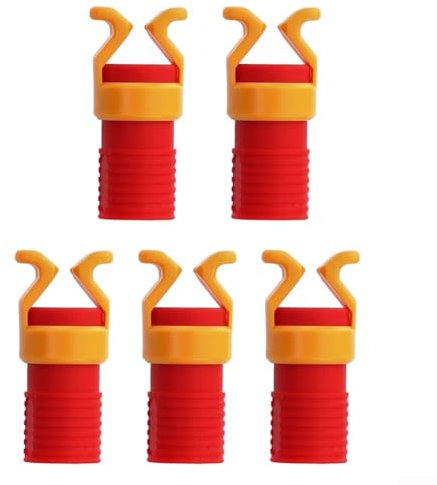 Hasaller Universal Screw Fixing Kit Clamp, Tightening Screw Seat Screwdriver Blade Screwdriver Bit Multifunctional Hand Power Tool Accessories(5pcs)