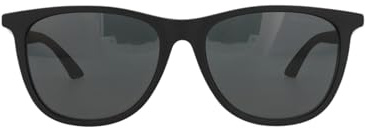 Montblanc Herrenbrille, Schwarz-Schwarz-Rauch, 56