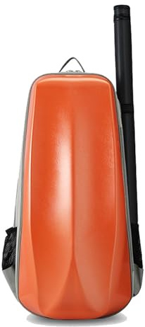 Professioneller Geigenkoffer 3/4-4/4 Universal PC Violine Rucksack Gurt Wasserdicht Passwort Lock Violine Fall(Orange)