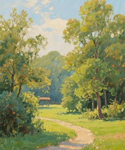 PeBoo DIY 5D Diamant Malerei Kits Vollbohrer Szenerie Erwachsene Kinder Diamond Painting Set Stickerei Kreuzstich Bilder Crystal Strass kunsthandwerk für Home Wanddekoration Geschenk