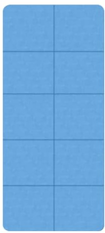 Yoga Matte (183x61x0,6cm, 700g) - Antirutsch Fitnessmatte Mit 6mm Dicke, Material Für Indoor/Outdoor Training, Gelenkschutz Und Meditation - Tragbar Faltbar Mit Tragetasche