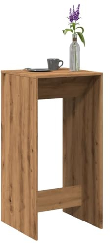 ZfiPhranillus Bartisch Artisan Eiche 51x50x103,5 cm Holzwerkstoff Kleiner Küchentisch mit Wandhalterung Modernes Design & Robust für Esszimmer Wohnzimmer und Küche