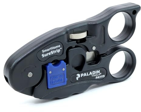 Paladin Werkzeuge PA1119 UTP/Koax surestrip Cutter/Stripper