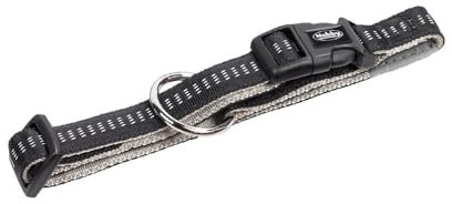 Nobby Halsband Soft Grip, schwarz L: 40/55 cm, B: 25 mm, 1 Stück
