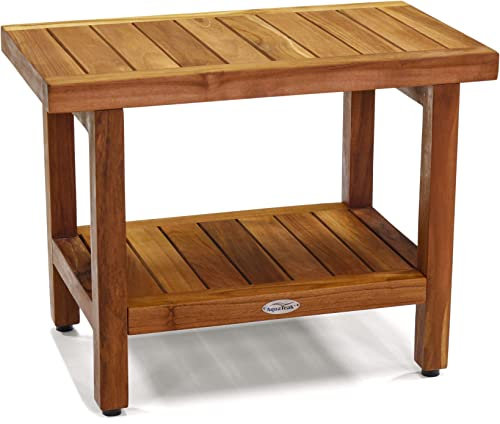24 Teak Shower Bench - From the Spa Collection