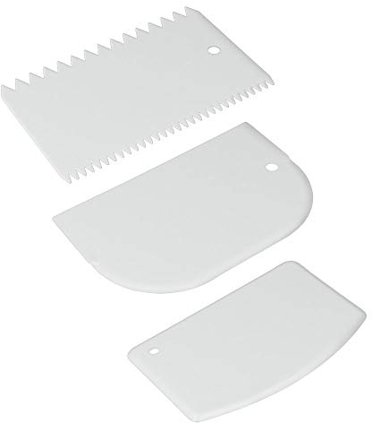 Metaltex 252521080 Teigspachtel 3 Stück aus Kunststoff