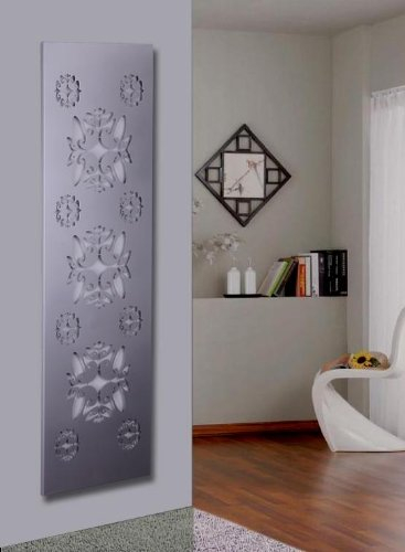 Wandgarderobe/Garderobe, Design Eleven Ornaments, 140x40x2 cm, moonstone (Marke: Szagato, Made in Germany) (Kleiderständer Garderobenständer Wandpaneel Wanddeko Kleiderhaken Flurgarderobe)