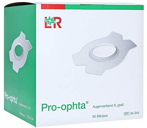 PRO-OPHTA Augenverband S groß 50 St