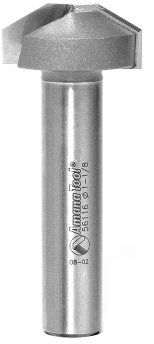 Amana Tool 56116 Raised Panel Groove 2-Flute Carbide Tipped Router Bit, 1/2-Inch Shank
