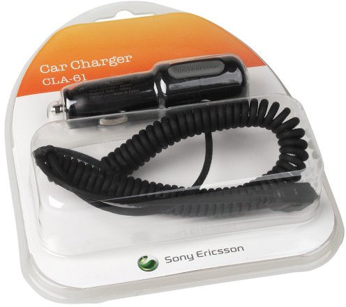 Original Sony Ericsson Sson CLA Car Charger for Sony Ericsson K750i D750i W800i Z520i S600i W550i J220i