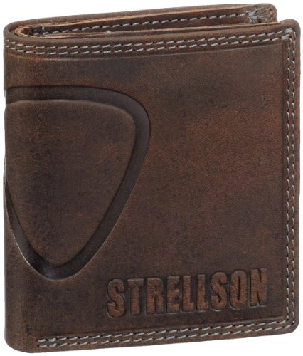 Strellson Baker Street Billfold Q7 4010000047 Herren Geldbörsen 9.5 x 10 x 2.5 cm (B x H x T), Braun (dark brown 702)