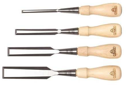4 Piece Sweetheart Socket Chisel Set with Pouch