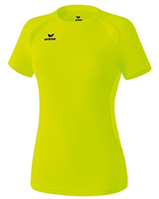 erima Damen T-shirt PERFORMANCE T-Shirt, neon gelb, 42, 8080716