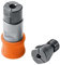 FEIN Gewindebohr-Adapter mit 2 Spannzangen zum Schneiden von Gewindegrößen M4 / M5 / M6 / M8. Kompatibel mit allen FEIN Akku-Schraubern mit QuickIN/QuickIN MAX Schnittstelle