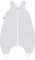 Julius Zöllner 9112769290 Sommer-Jumper - Jersey Sommerschlafsack mit Beinen (0, 5 TOG) - Tiny Squares Grey - Gr. 92/ 18-36 Monate, grau