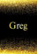 Greg Notebook: Printed Glitter Black and Gold , Notebook Journal, 110 pages, 7x10 inch, Christmas gift , birthday gift idea