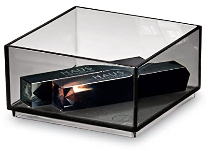 iDesign Schubladen Ordnungssystem, Schminktisch Organizer für Schublade aus der Signature Series by Sarah Tanno, kombinierbares Make-up Organizer Element aus Kunststoff, grau