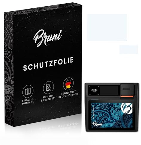 Bruni Película Protectora compatible con Sunmi D2 Mini Protector Película, claro Lámina Protectora (Set de 2)