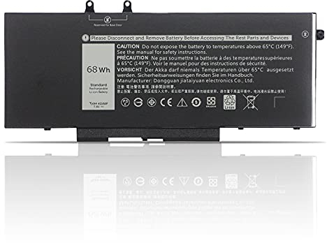 K KYUER 68Wh 4GVMP Laptop Batterie pour Dell Latitude 5400 E5400 5500 E5500 Precision 3540 M3540 Inspiron 7590 7591 7791 2-in-1 Series Model P98G P98G001 1V1XF R8D7N RF7WM 9JRYT X77XY C5GV2 04GVMP