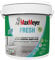 MaxMeyer Fresh - Pittura per interni Bagni& Cucine Fresh A+ e priva di formaldeide, Bianco Caldo, 10 L