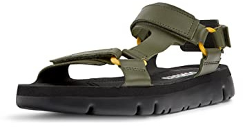 Camper Men's Oruga K100416 Sandals, Green 022, 7 UK