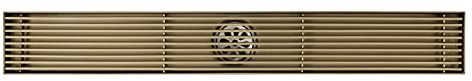 Bodenablauf, Duschrinne, Duschablaufrinne Mit Geruchsstop Und Haarfilter, Badezimmer Duschablauf Sehr Flach, Rechteckig Linear Bodenablauf Anti-Verstopfung Hofablauf,Type3