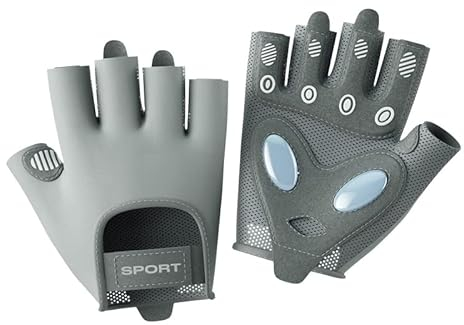 CRAZY SHARK Fitness Handschuhe, Trainingshandschuhe für Damen Herren, Gym Handschuhe Sporthandschuhe für Crossfit, Bodybuilding, Radsport, Gym, Krafttraining
