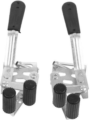 Healvian 2st Rollstuhlbremse Bremsentlüftungsschraube Verlängerung Des Rollstuhlgriffs Rollstuhl-armpolster Wanderer Handhaben Bremse Gehhilfen Mit Bremse Schrauben Roller Handbuch Stahl