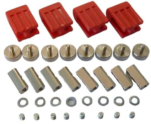 Led Fassung Lampenhalter Lampenfassung Seilspot Halterfür GX5,3 Led oder Halogen rot 4Stück