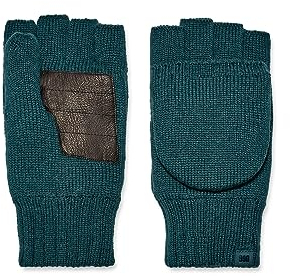 UGG Strick-Flip-Fäustlinge mit recyceltem Mikrofellfutter, Teich, LG-XL