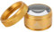 Lupe, 30-fache Lupe, Handtaschenlupe, LED-Schmucklupe, Juwelierschlaufe, Tragbare Handlupe für Juwelier, Münzen, Briefmarken, Kartenhandwerk (Gold)