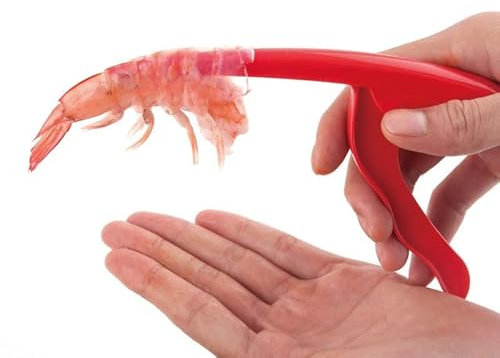 Deveiner Crab Peeler Peel Device Creative Kitchen Aid Vegetable Peeler Multi (Red, One Size)