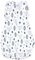 TupTam Baby Pucksack OEKO- TEX zertifizierte Materialien Swaddle Bag Wattiert Babyschlafsack 2.5 TOG unisex, Farbe: Unwattiert 0.5 TOG/Füchse Weiß Grau, Größe: 0-3 Monate