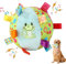 Hundespielzeug Ball, 15 cm Hundespielzeug Unzerstörbar mit Seil, Interaktives Wasserspielzeug Hund für mittelgroße und große Hunde, Hundeball für Outdoor, Indoor, Rasen, Schwimmen (Grüner Frosch)