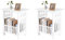 Trintion Nachttische Nachttischschubladenschrank Beistelltisch Nachttisch Aufbewahrungs-Organizer Heimständer für Zuhause Schlafzimmer 2PCS 32x26x40CM
