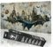PadParadise Mouse Pad XXL 80x40 cm – Isola Elfica Fluttuante – Tappetino Scrivania Gaming e Lavoro – Waterproof, Antiscivolo, Design Fantasy Unico vers.con Lago