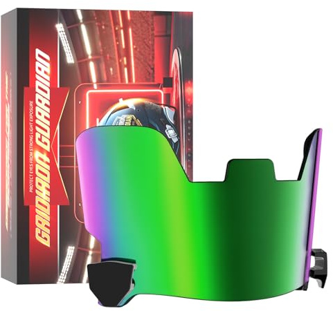 Football Visor (Colourful Green)