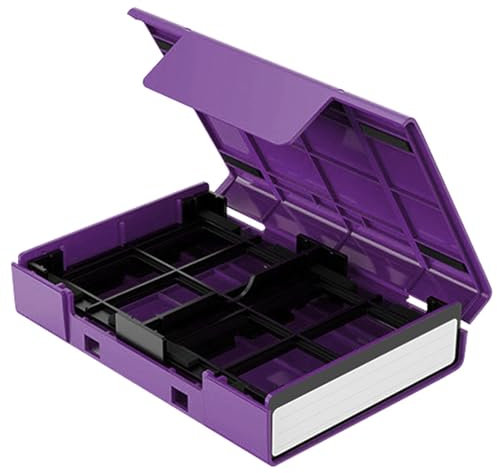 Storage Box, Dust-Proof Hard Drive Case, 16,2 x 11,73 x 3,69 cm / 6