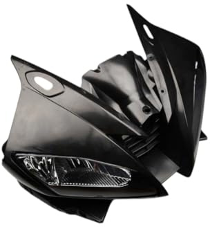 avdb-moto Muso/Carena/Cupolino Frontale Compatibile con YAMAHA YZF R6 YZF-R6 RJ11 2006-2007 + Fanale (Non Verniciato)