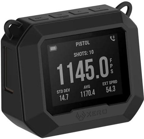 FTRONGRT Hülle Kompatibel mit Garmin Xero C1 Pro, Kratzfest, Weiches Silikon Schutzhülle Kompatibel mit Garmin Xero C1 Pro Chronograph.DschungelgrünSchwarz