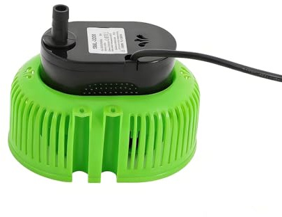 Pool Cover Pump Sump Pump with 659.9 GPH Flow and 3 Outlet Ports 75W Submersible Water Pump for Swimming Pools Garden Ponds Etc (Green)