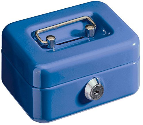 ALCO-ALBERT 850-15 - Geldkassette für Kinder, dunkelblau, 125x95x60 mm