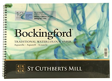 Bockingford Spiral Pad - 14x10in (36x26cm) NOT